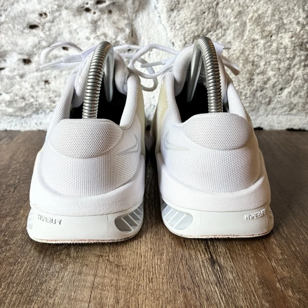Nike Metcon 9 Training Weightlifting White Athletic Sneakers Shoes Womens 7.5